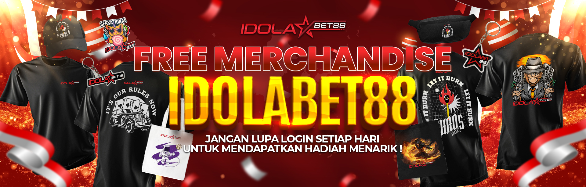 EVENT ABSENSI DEPOSIT FREE MERCHANDISE