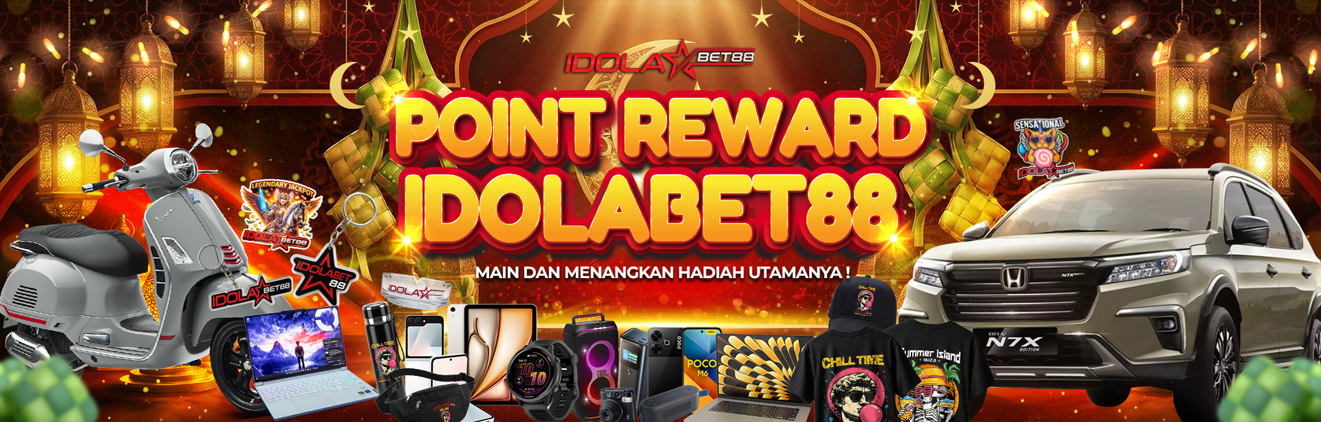 POINT REWARD IDOLABET88