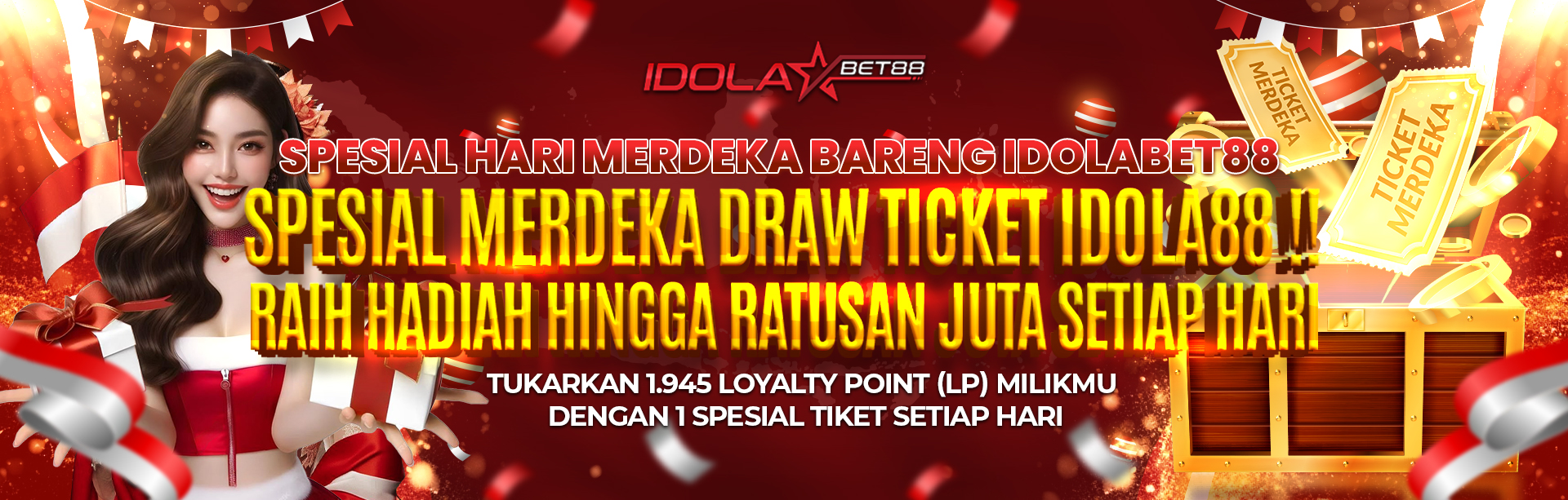 MERDEKA DRAW TIKET IDOLABET88
