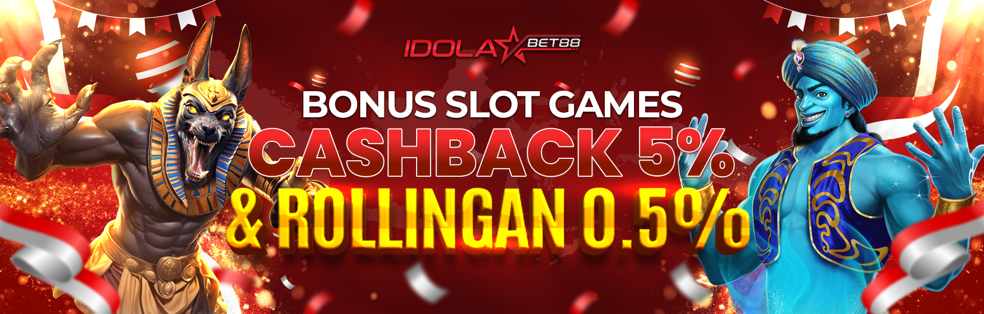 BONUS MINGGUAN SLOT	