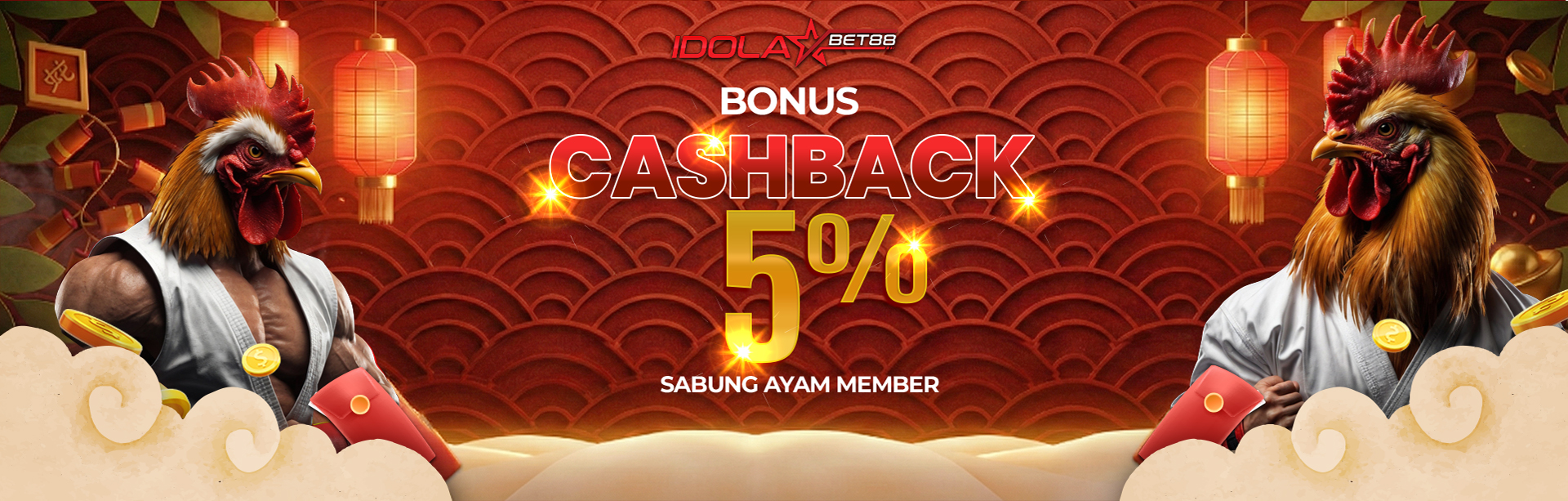 BONUS SABUNG AYAM IDOLABET88
