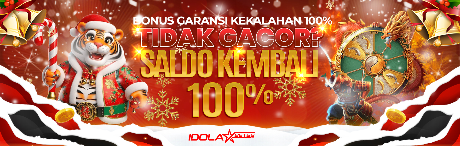 BONUS GARANSI KEKALAHAN 100%