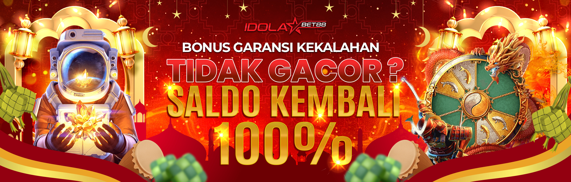 BONUS GARANSI KEKALAHAN 100%