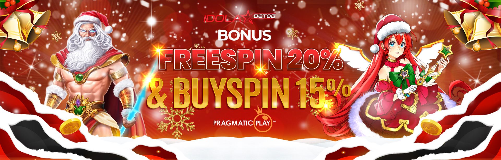 BONUS FREESPIN HINGGA 35%