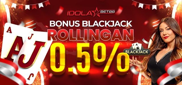 BONUS MINGGUAN BLACKJACK