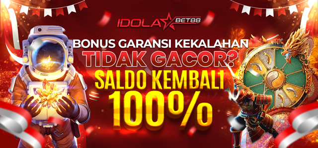 BONUS GARANSI KEKALAHAN 100%