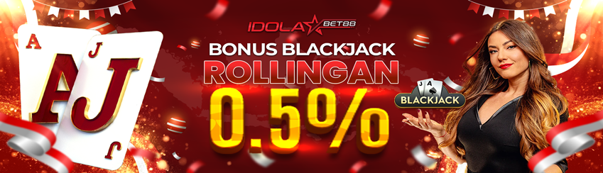 BONUS KOMISI BLACKJACK 0.5%