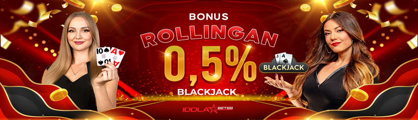 BONUS KOMISI BLACKJACK 0.5%