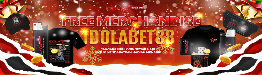 ABSEN SETIAP HARI FREE EXCLUSIVE MERCHANDISE IDOLABET88 !
