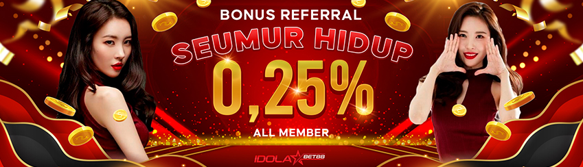 AJAK TEMAN MAIN DI IDOLABET88 CUAN SEUMUR HIDUP !