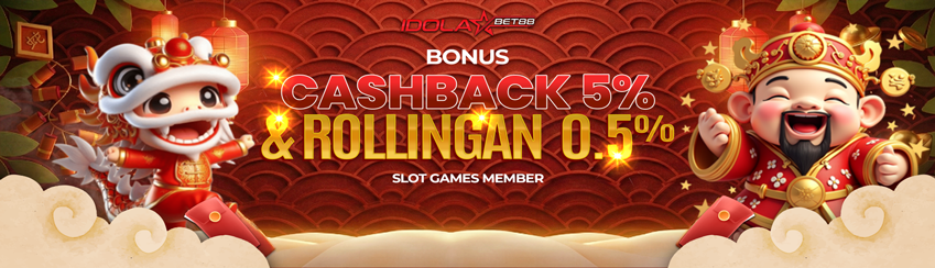 DUO SLOT ROLLINGAN & CASHBACK !