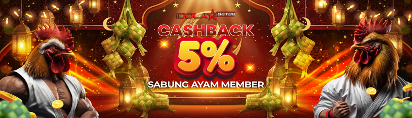 CASHBACK SABUNG AYAM !