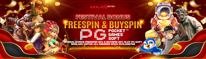 FESTIVAL FREESPIN & BUYSPIN PG SOFT !!