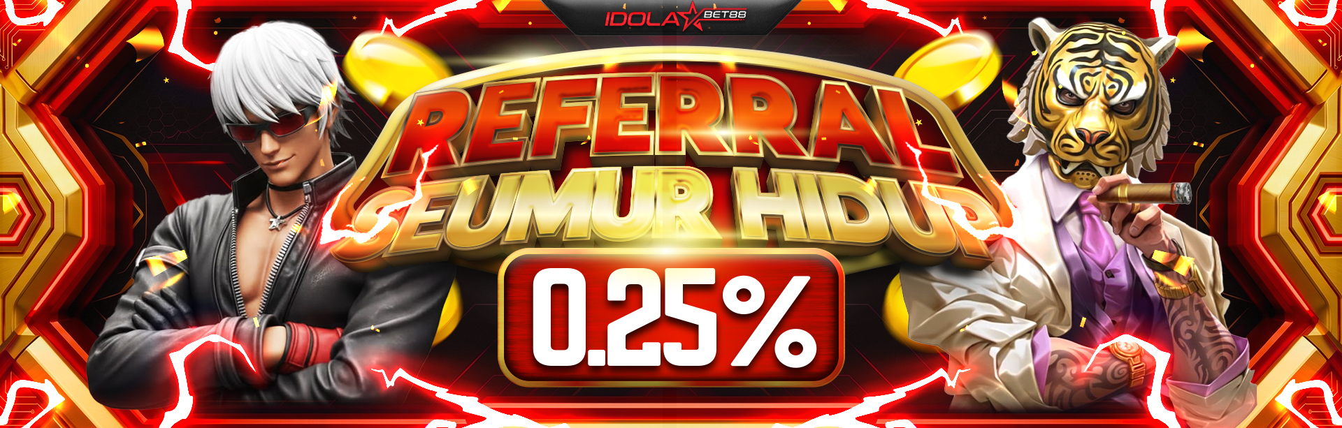 BONUS REFERRAL IDOLABET88