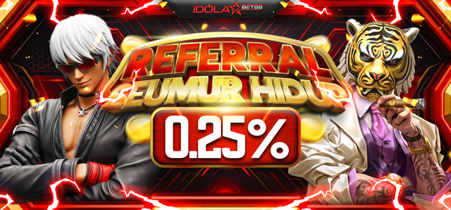 BONUS REFERRAL IDOLABET88